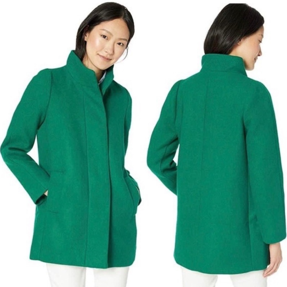 Elegant Green Women's Coat